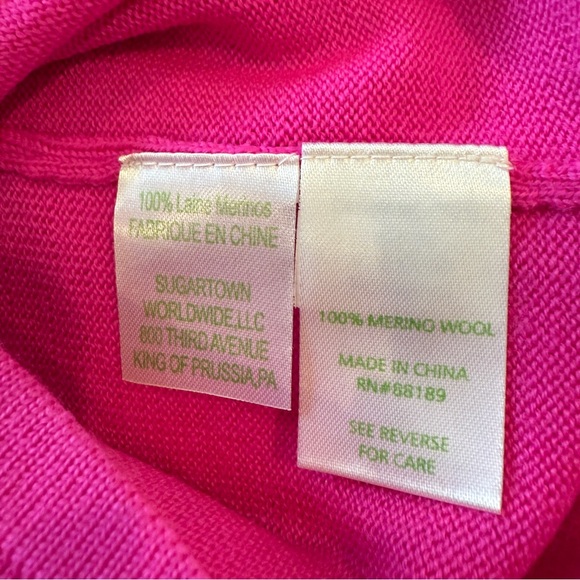 Lilly Pulitzer Pink Midi Dress with Gold Accents - Picture 6 of 6